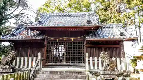 南山神明社の本殿・本堂