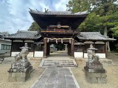 矢田坐久志玉比古神社の本殿・本堂
