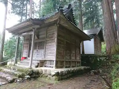 部子神社の本殿・本堂