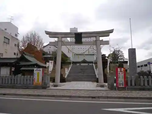 佐佳枝廼社の鳥居