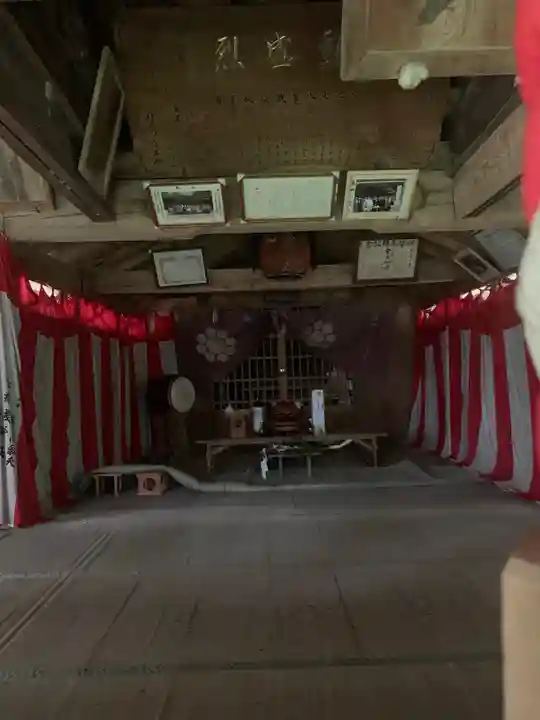 北辰神社の本殿・本堂