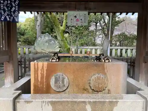 牛嶋神社の手水