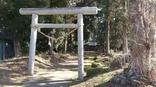 鹿島静神社の鳥居