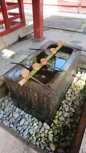 一之宮貫前神社の手水