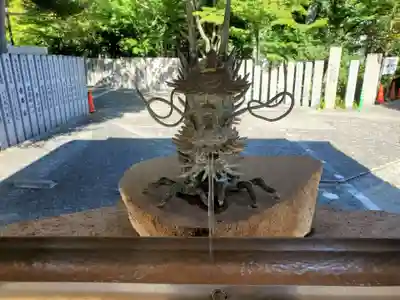 芦屋神社の手水舎