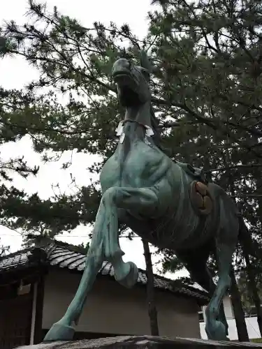 石清水神社の狛犬