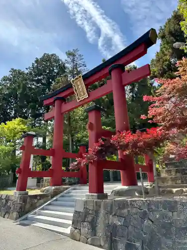 龍田大社の鳥居