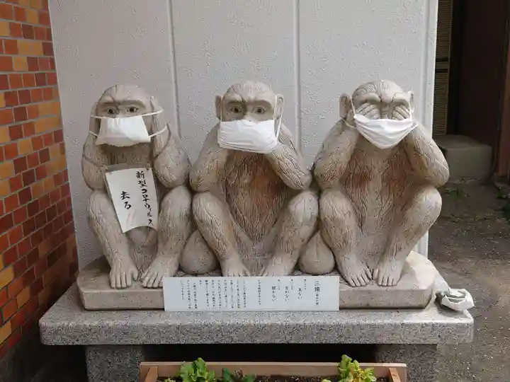 玉村八幡宮の狛犬