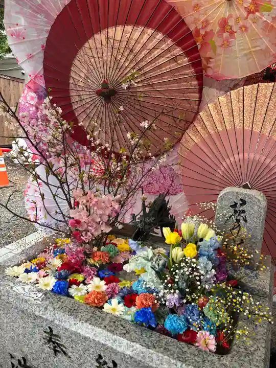 札幌諏訪神社の手水舎