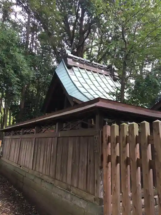 長幡部神社の本殿・本堂