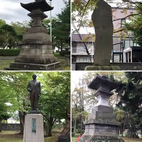 当別神社の塔