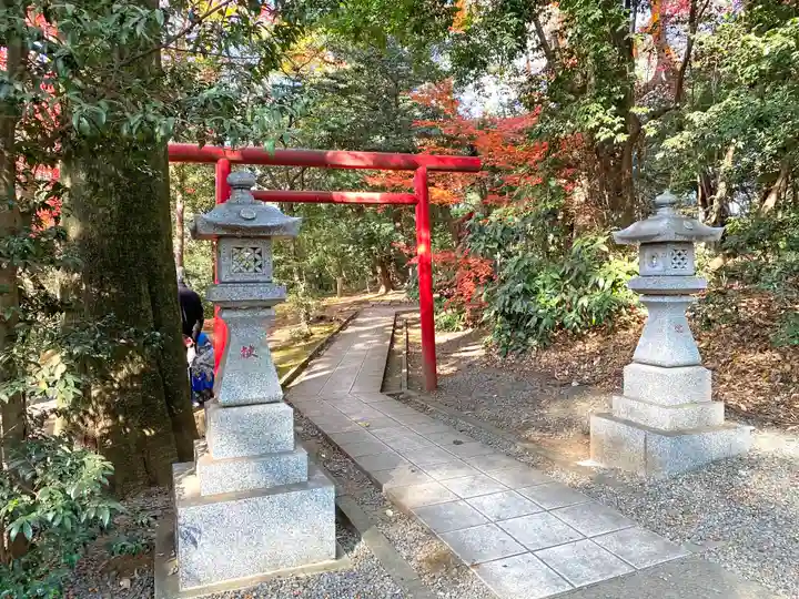 谷保天満宮の鳥居
