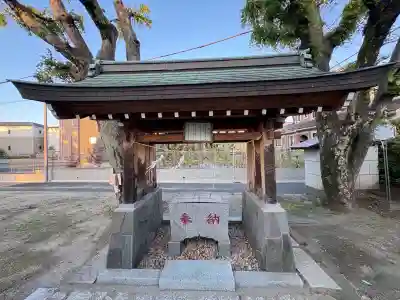 桑川神社の手水舎