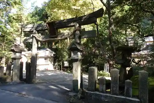 磐船神社の鳥居