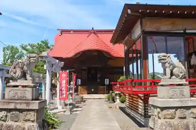 大鏑神社の狛犬