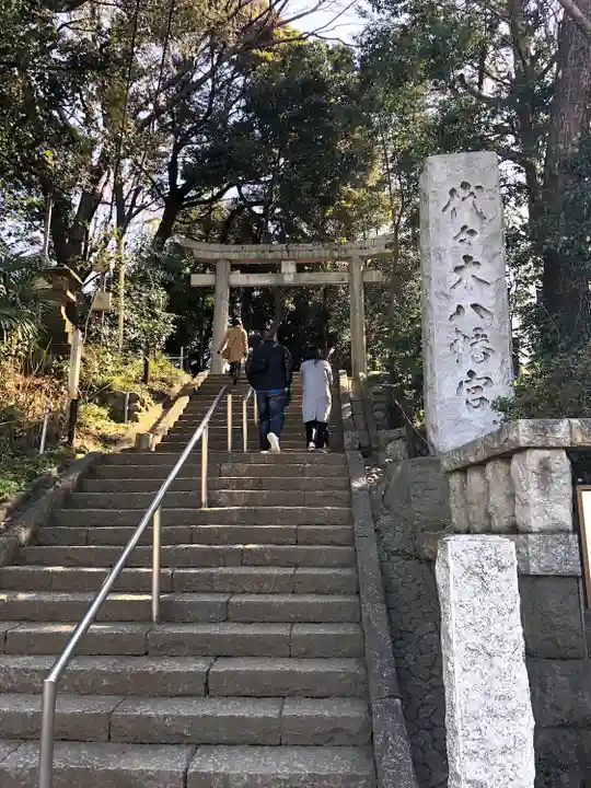 代々木八幡宮の鳥居