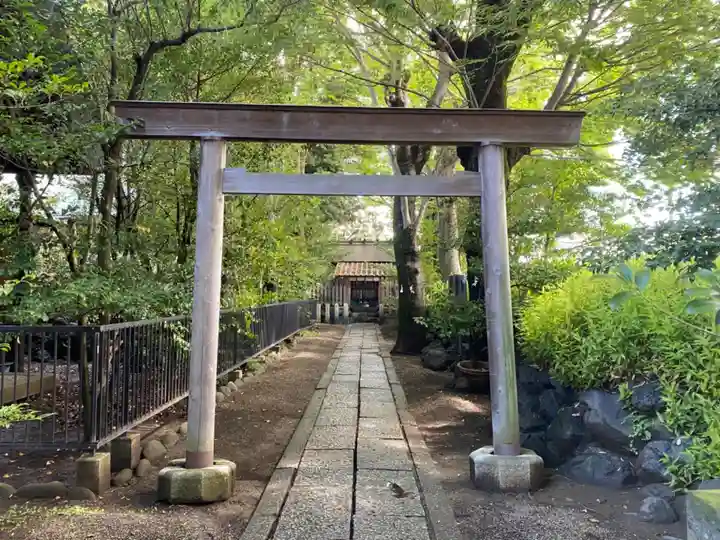 伊勢神社の鳥居