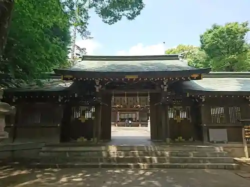 荻窪八幡神社の山門