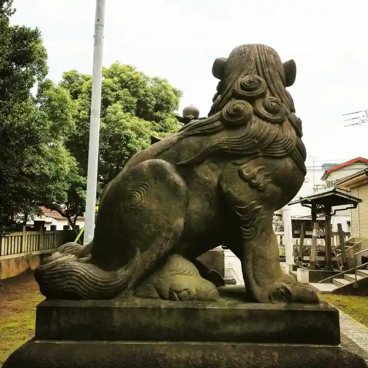 白髭神社の狛犬