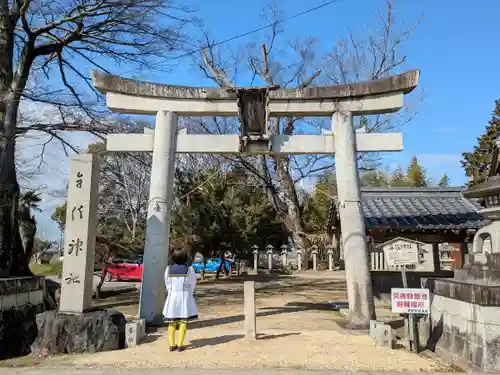 牟佐神社の鳥居