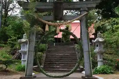 隠津島神社の鳥居