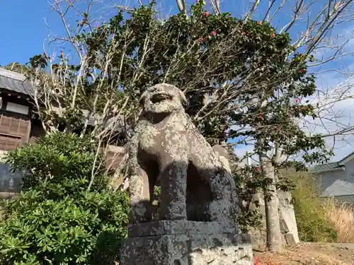 浅間神社の狛犬