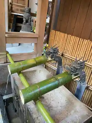 小網神社の手水舎