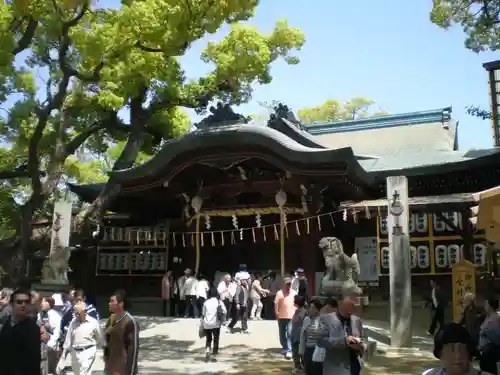 石切劔箭神社の本殿