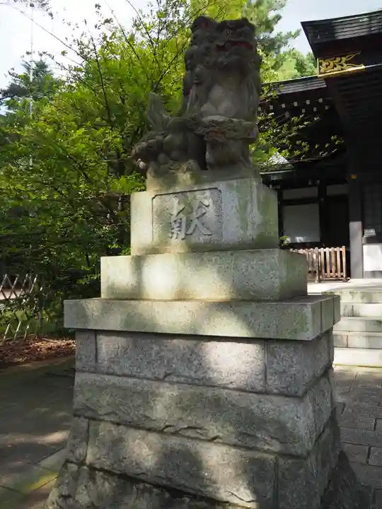 王子神社の狛犬