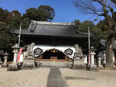 祖母神社の本殿・本堂