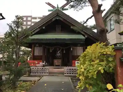 市姫神社の本殿・本堂