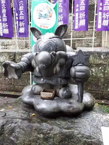 下野 星宮神社の狛犬