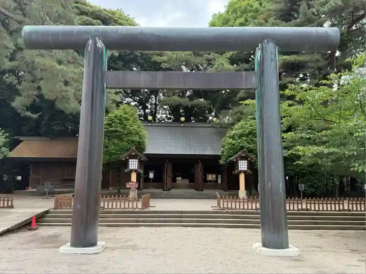 埼玉縣護國神社の鳥居