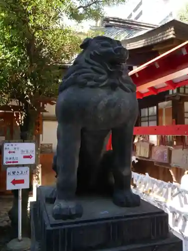 下谷神社の狛犬