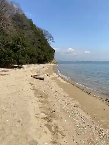 世界第一八百萬神之御殿　寄島分殿の周辺