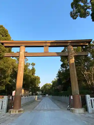 和泉國一之宮　大鳥大社の鳥居