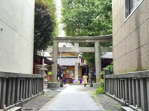 日本橋日枝神社の鳥居