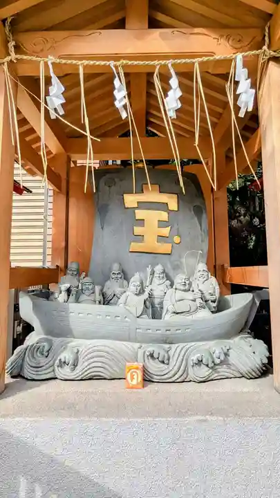 十番稲荷神社の像
