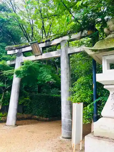 伊和志津神社の鳥居