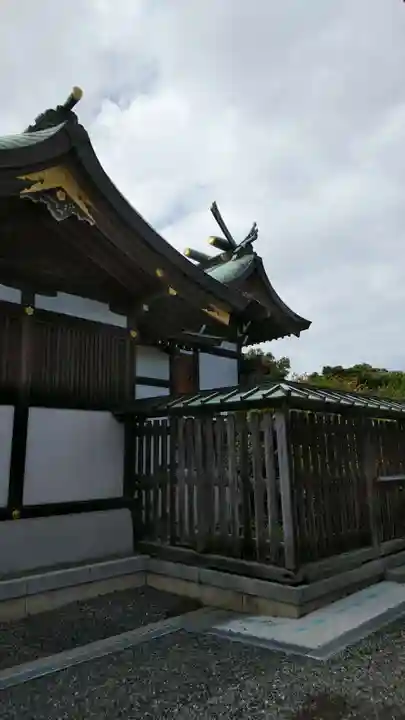 龍口明神社の本殿・本堂