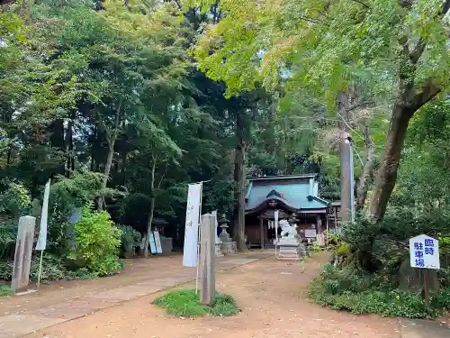 胎安神社の本殿・本堂