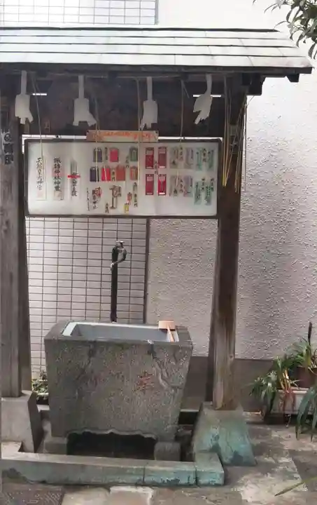 諏訪神社の手水舎