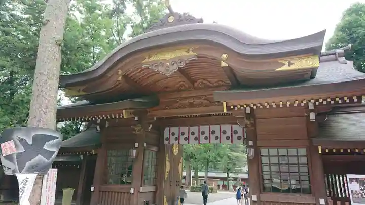 大國魂神社の山門・神門