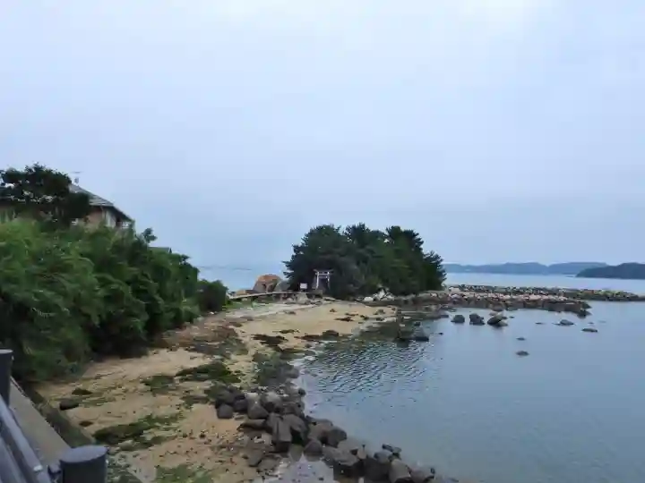 箱島神社の景色