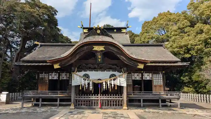 飯野八幡宮の本殿・本堂