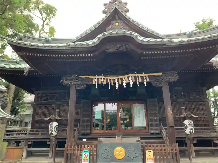 荏原神社の本殿・本堂