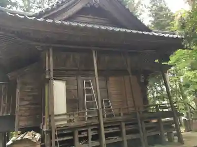 佐々牟志神社の本殿・本堂
