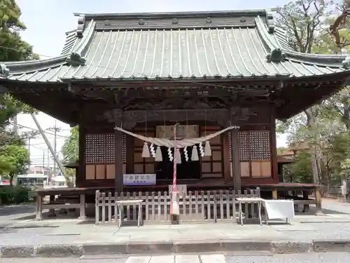 菖蒲神社の本殿