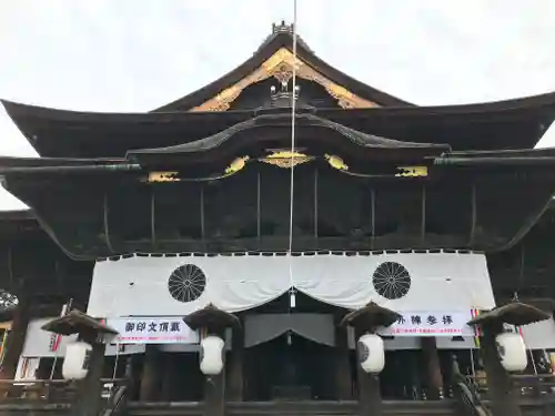 善光寺の本殿・本堂