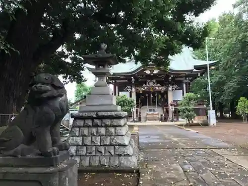 諏訪神社の狛犬